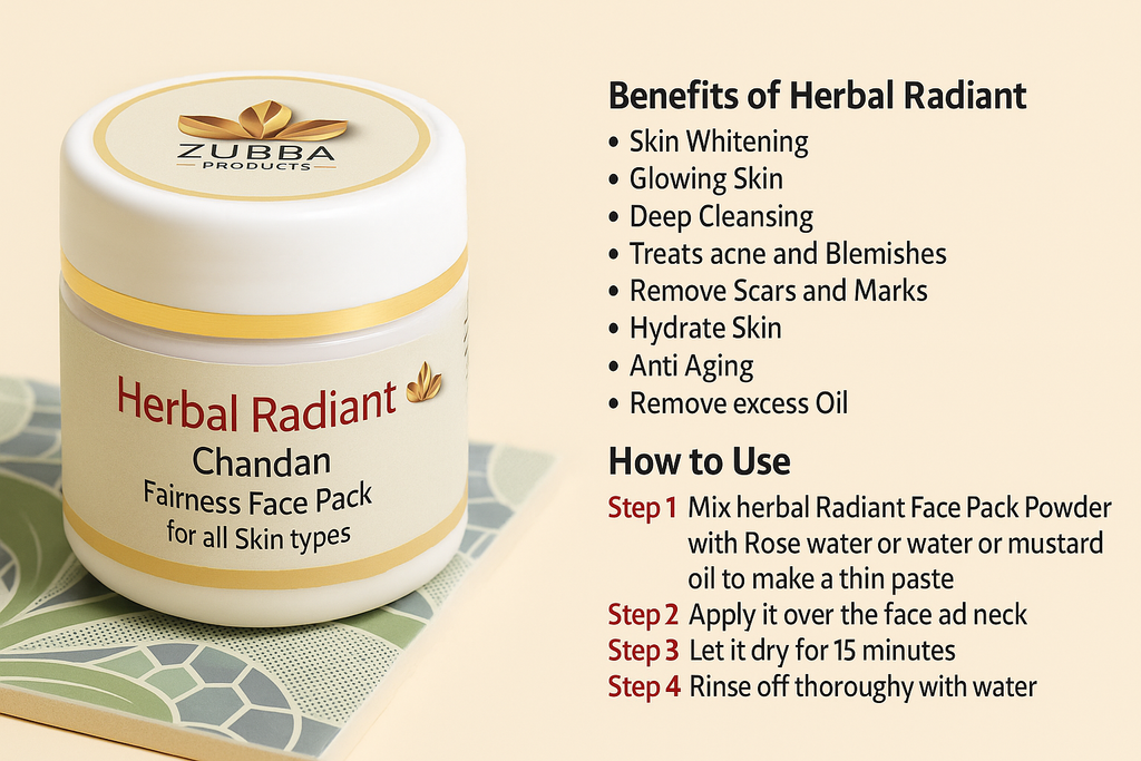 Herbal raidiant chandan fairness and acne face pack