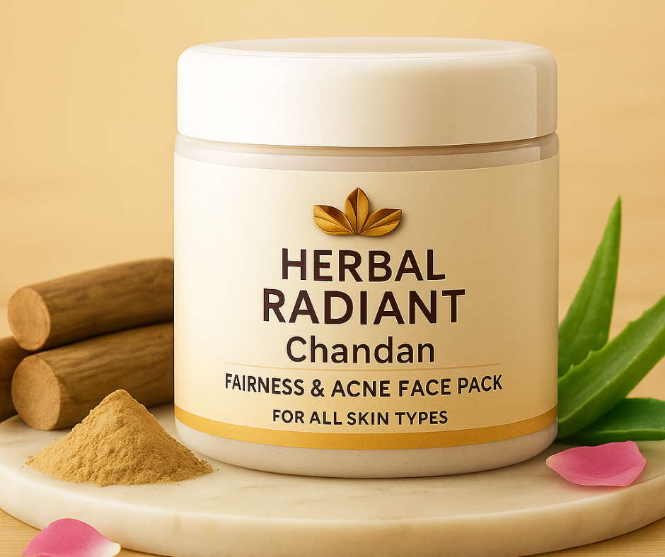 Herbal raidiant chandan fairness and acne face pack